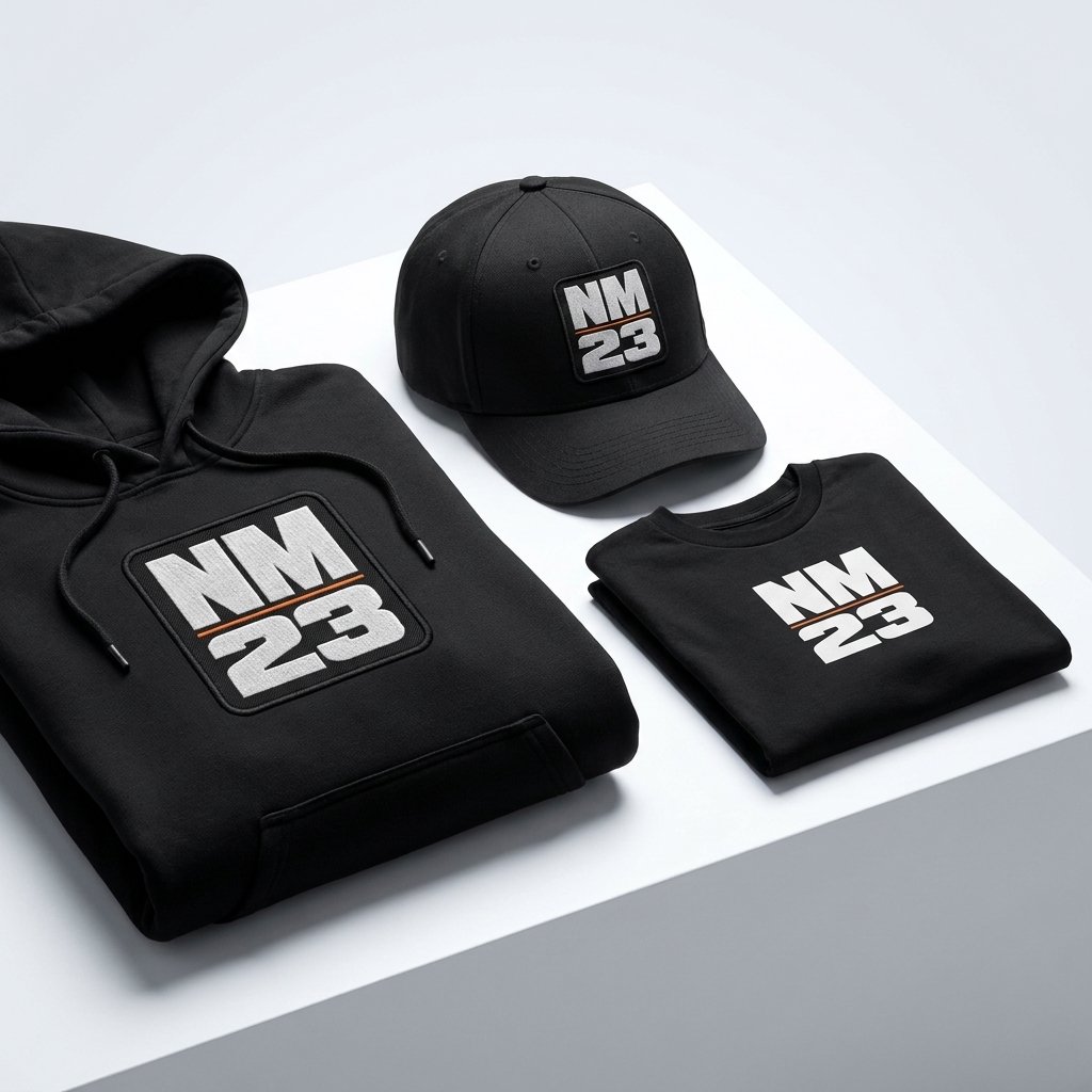 Loja NM23 — boné, camiseta e moletom